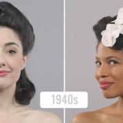 Come cambia la bellezza femminile in cento anni