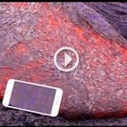 Ecco cosa succede se butti un iPhone 6s nella lava di un vulcano