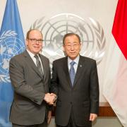 S.A.S. il Principe Alberto II in visita ufficiale all’ONU