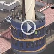 Seaworld: bloccati a 130 metri d'altezza
