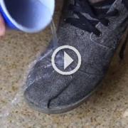 Ecco un trucco per impermeabilizzare qualsiasi tipo di scarpe