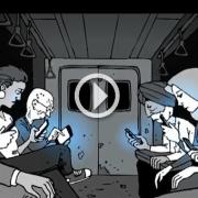 Il mondo scorre. E noi fissiamo lo schermo di uno smartphone