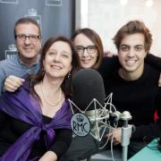Marzia e Luigi ospiti negli studi di RMC: le foto