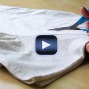 Ecco come riutilizzare le vecchie t-shirt