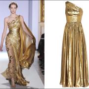 L'oro è l'ultima moda in fatto di abiti