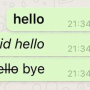 Whatsapp: ecco come scrivere in grassetto, corsivo e barrato