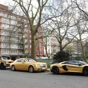 Le 4 auto dorate del miliardario saudita
