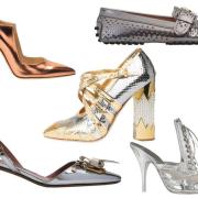 Scarpe metallizzate, per essere alla moda 