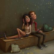 I momenti più romantici dell'amore... raccontati con una vignetta