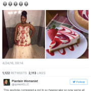 L'hashtag che ti paragona a una cheesecake