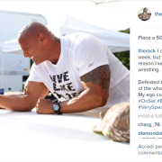Gabriel "Tater" realizza il suo sogno e incontra The Rock