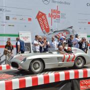 GERONIMO LA RUSSA Presidente dell’Automobile club Milano, conclusione della Mille Miglia