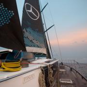 Mike Horn arriva in Namibia