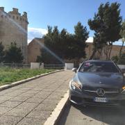Mercedes 220 cdi Coupe; l'auto "regina di Svevia" in viaggio verso la corte del Principe di Monaco
