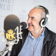 Bruno Pizzul ospite di Radio Monte Carlo: le foto esclusive