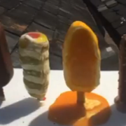 La sfida dei gelati. Quale si scioglierà per primo?