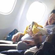 Haven la bimba partorita  su un aereo, riceve in regalo dalla compagnia 1 mln di miglia