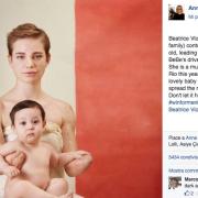 Bebe Vio nelle immagini di Anne Geddes per la campagna contro la meningite