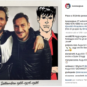Francesco Totti, Jovanotti e Dylan Dog: tre compleanni celebri, con tanto di auguri incrociati!
