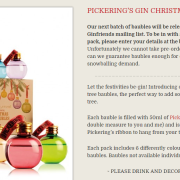 Lo spirito del Natale? Racchiuso nelle palline decorative ripiene di... gin!
