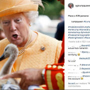 Donald Trump o la Regina Elisabetta? Magie del Photoshop