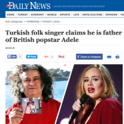 Adele figlia di un tassista turco? 