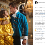 Padre e figlia come “La Bella e la Bestia”. Il magico servizio fotografico di Josh Rossi