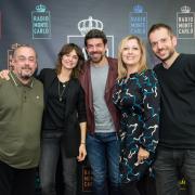 Il cast del film "Moglie e marito" ospite in studio