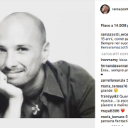 Giorgia ed Eros Ramazzotti ricordano Alex Baroni