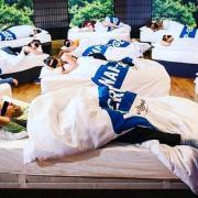 In palestra? Si va per schiacciare un pisolino

