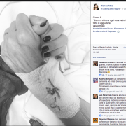 Max Biaggi sta meglio: il post di Bianca Atzei