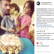 Max Biaggi. La prima foto dall'ospedale, nel giorno del suo compleanno