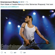Freddie Mercury: guarda la prima immagine di Rami Malek nei panni della star