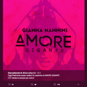 Gianna Nannini: ecco la copertina del nuovo album Amore gigante