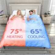 Ecco la coperta a due temperature, mai più litigi di coppia
