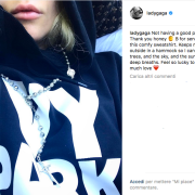Lady Gaga non sta ancora bene. E Beyoncé le regala una felpa