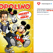 C'è Mika sulla copertina di Topolino!