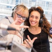 CHIARA NOSCHESE e VALERIA BELLEUDI Ospiti in studio