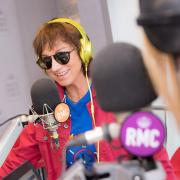 Gianna Nannini: le foto più belle negli studi di RMC