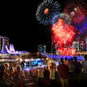 Le spettacolari immagini del Natale a Singapore