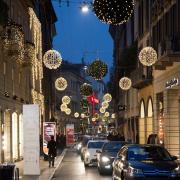 Christmas in  via Montenapoleone  by RMC
