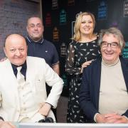 Massimo Boldi e Neri Parenti  ospiti di RMC:  le foto