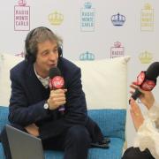 ALDO VITALI Direttore di TV Sorrisi e Canzoni in diretta da Casa Sanremo