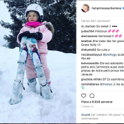 I Principini di Monaco sulla neve. E il Principe Alberto rivela che...