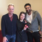 STING e SHAGGY in diretta da Casa Sanremo
