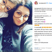 Laura Pausini:  la foto con la figlia Paola