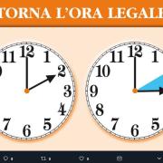 Ora legale: la notte tra il 30 e il31 marzo lancette avanti di un’ora
