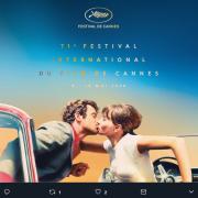 Cannes: omaggio a Godard nel poster ufficiale