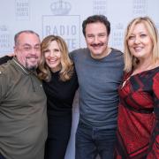 Lorella Cuccarini e Giampiero Ingrassia ospiti di RMC: le foto più belle