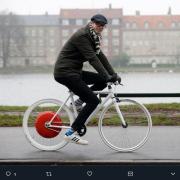 Arriva la Copenaghen Wheel, il dispositivo elettrico da montare anche sulle bici tradizionali